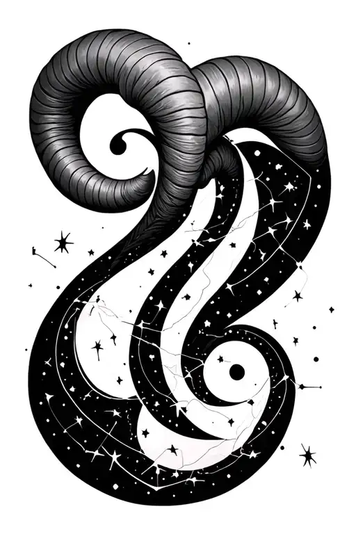 Aries Cancer And Sagittarius Constellation And Outline