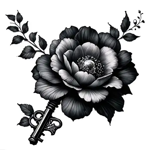 Flowers Skeleton Key