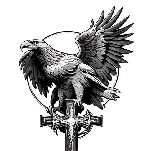 Eagle And Cross
