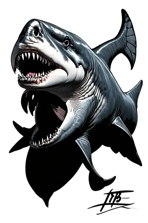 Creepy Hammerhead Shark