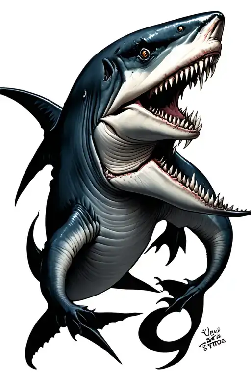 Undead Hammerhead Shark