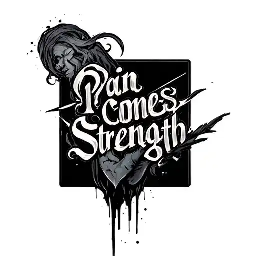 Pain Comes Strength
