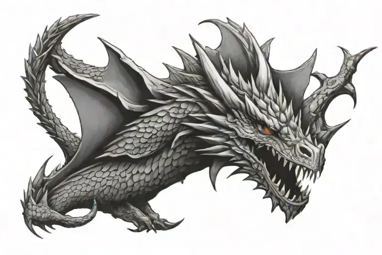 Game Of Thrones Dragon Face