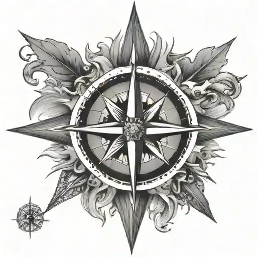 Wind Rose Compass