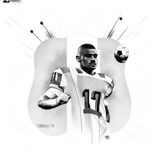Football Jersey With Number 11 And Holding A Ps5 Controller