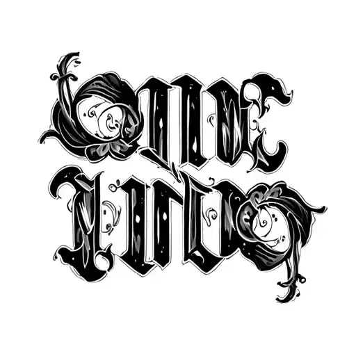 Two Word Ambigram Generator