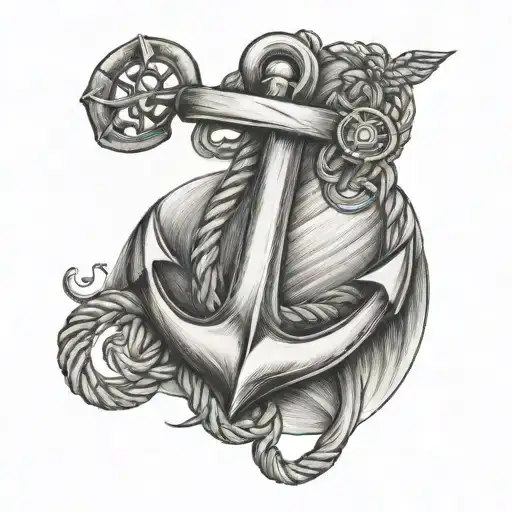 Navy Anchor Memorial