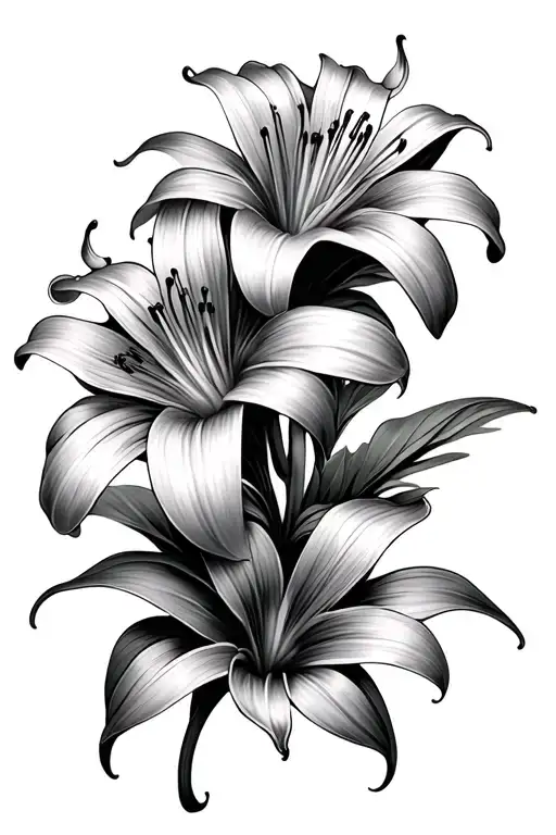 Heart Lily Flower