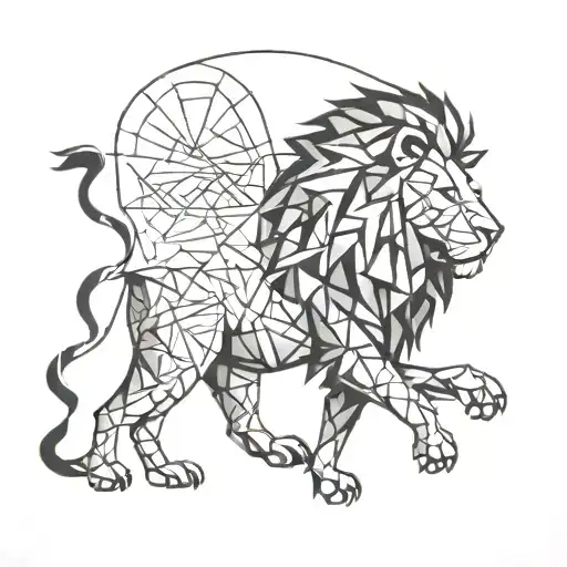 Geometric Lion Musical