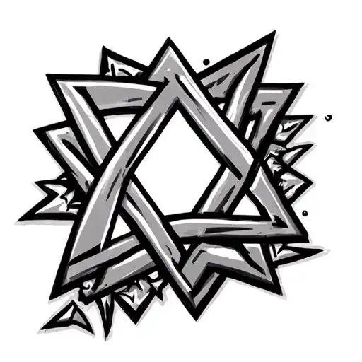 Star Of David Hebrew Beloved