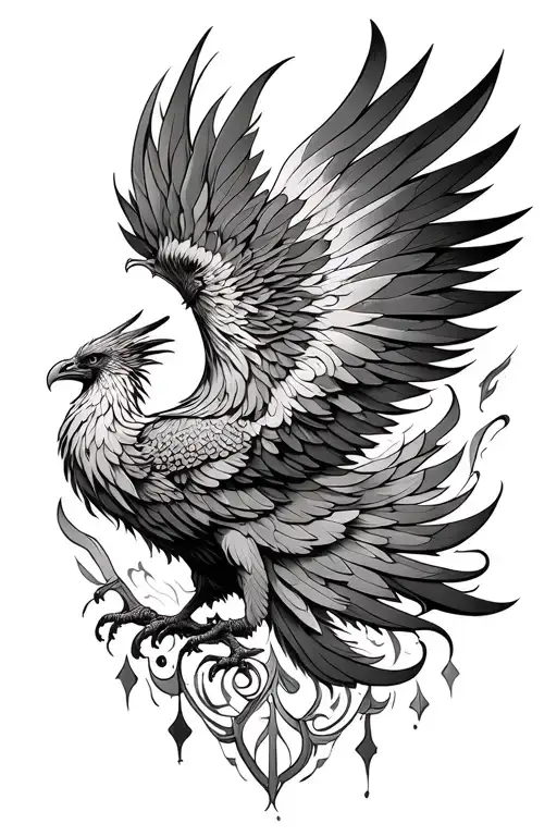 Phoenix Within Symmetric Lines