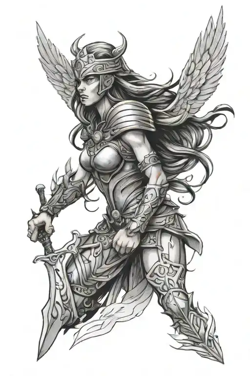 Valkyrie Warrior Woman