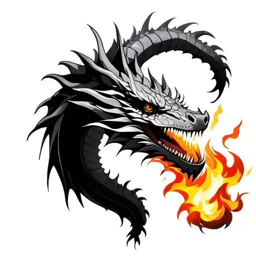 Dragon Breathing Fire