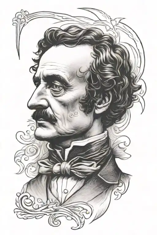 Edgar Allen Poe Portrait