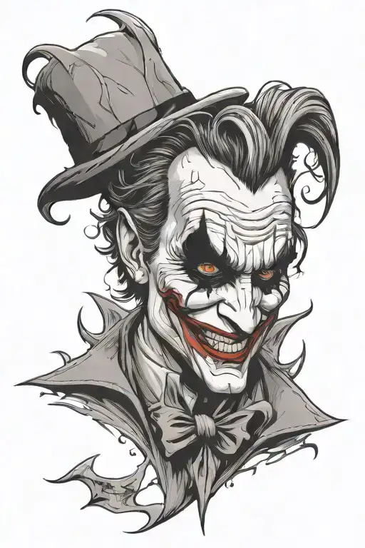 Joker Design Incorporating Elements