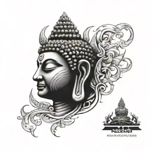 Kaal Bhairav And Buddha Inner Peace