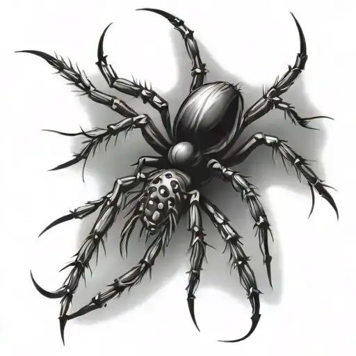 Spider Tattoos For Passed Loved Ones