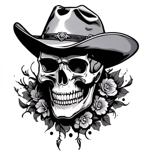 Cowboy Skull