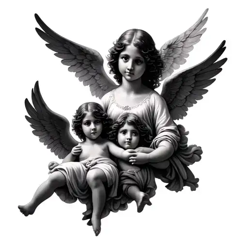 Surrounded By Little Angels