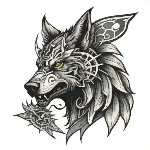 Time Warrior Wolf Eagle