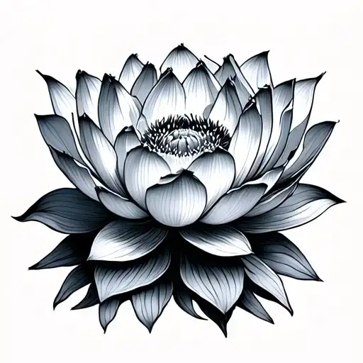 Half Lotus Flower Growing