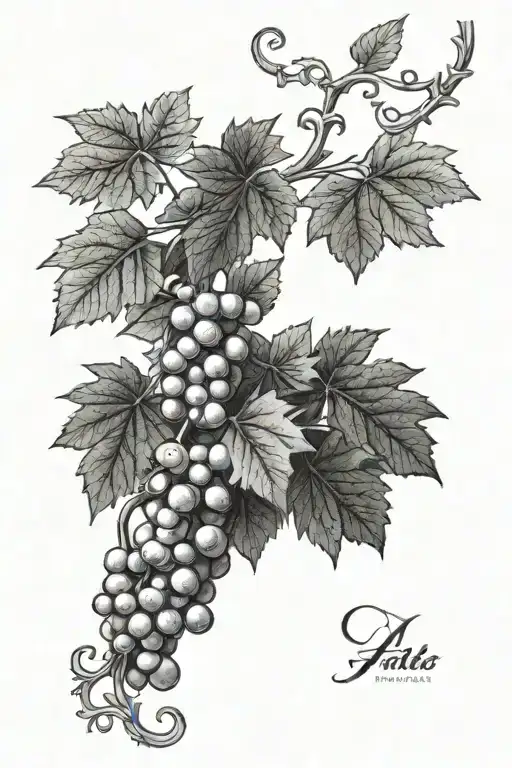 Grape Vine On