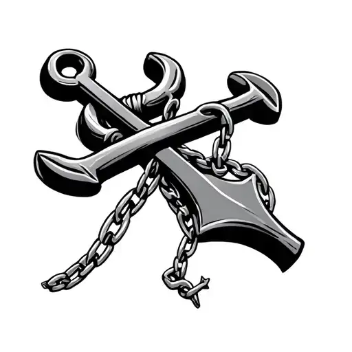 Anchor With Chain