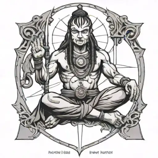 Star Wars Sith Lord Shiva Meditating