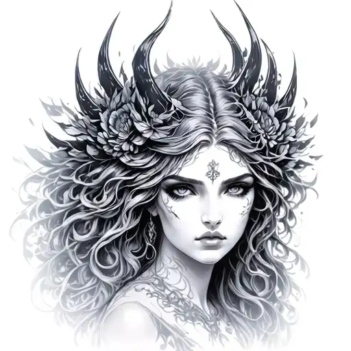 Beautiful Goddess Hel