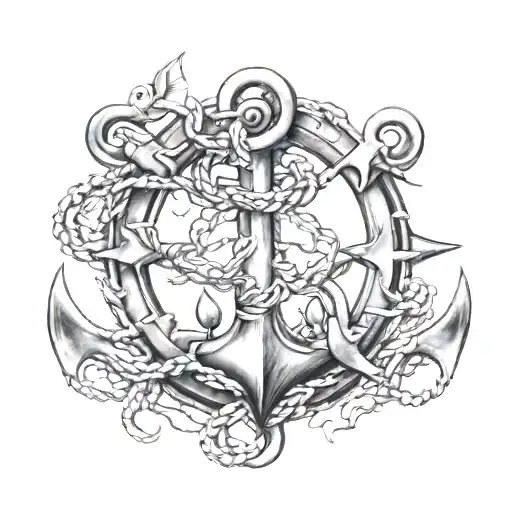 Then Cracken And Anchor Intertwined