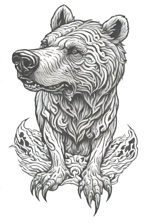 Grizzly Heaven Hell Hound