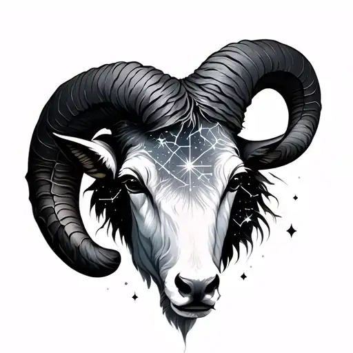 Aries Constellation Intertwined