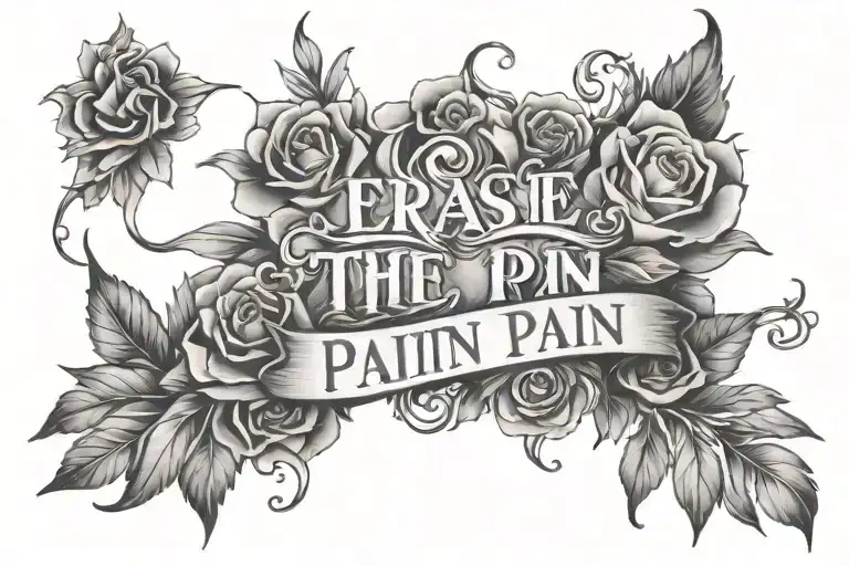 Erase The Pain Quote