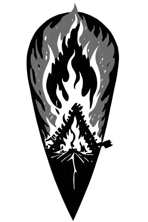 Campfire Dark Souls Video Game