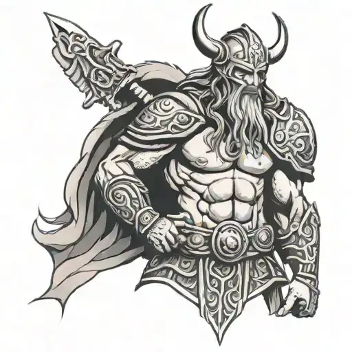 Christ Viking Warrior