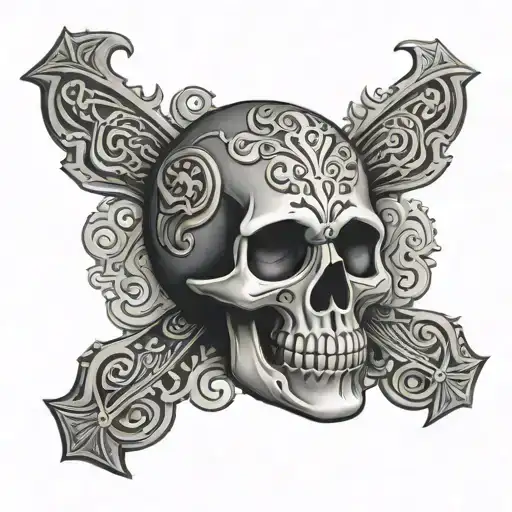 Mexican Prayer Skull