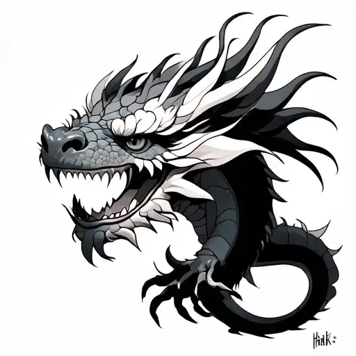 Haku Dragon From Spirited Away