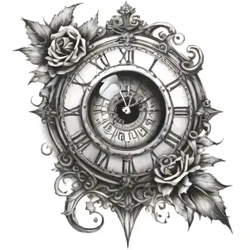 Eye And A Clock