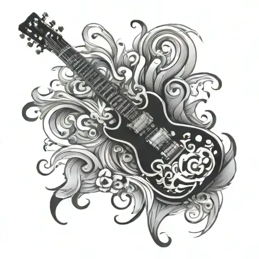 Guitar Half Sleeve