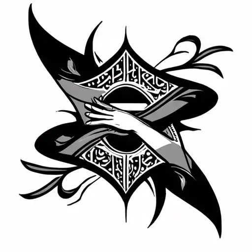 Arab Arm Tattoo Man Arabic