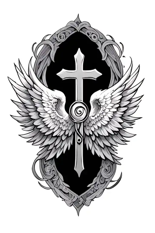 Cross Scroll Ailes D Ange