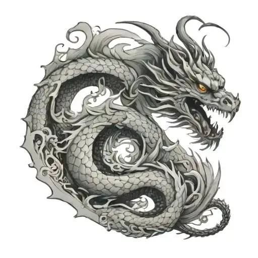 Dragon Flow Diagram With Mystical