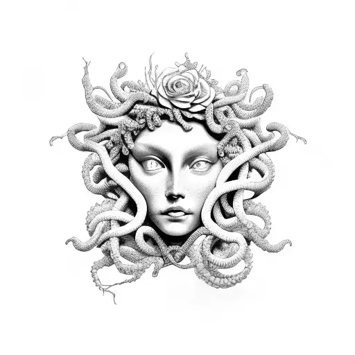 Medusa E Flores