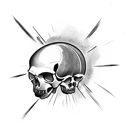 Incorporate A Planet With A Skull In A Tattoo That Symbolizes The Cycle Of Life And Death