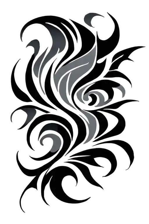 Tribal Chest Piece Female