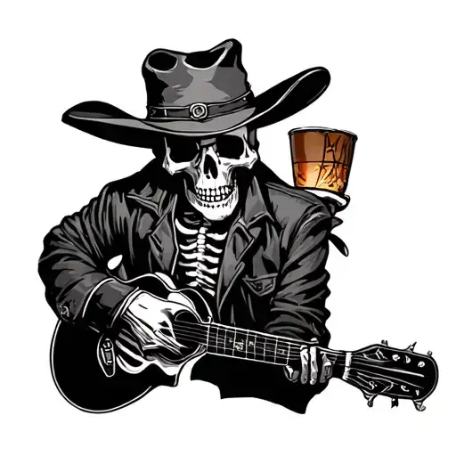 Skeleton Cowboy