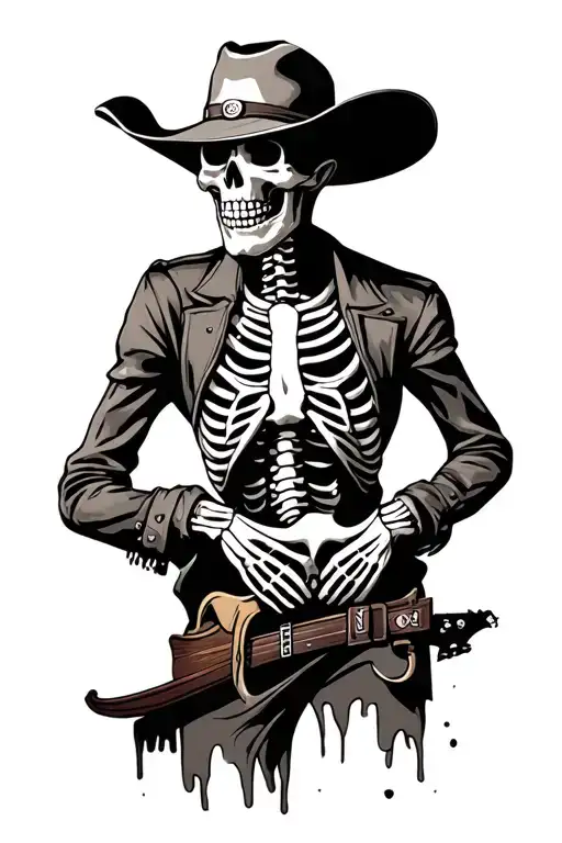 Skeleton Cowboy