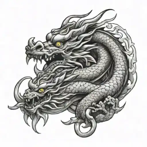 Dragon With Chinese Culture