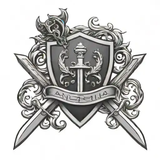 Anduril Sword Family Crest Hamlin
