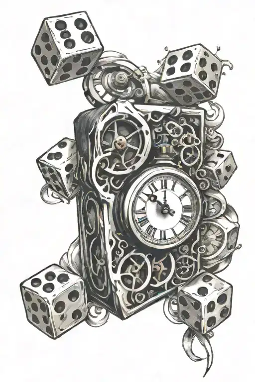 Dice And Clock